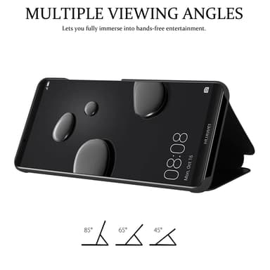 Huawei MATE 10 PRO Plånboksfodral Skal (Svart)