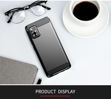 Samsung Galaxy A51 4G / M40s Skal Fodral Case (Svart)