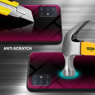Samsung Galaxy A51 4G / M40s Skal Fodral Case (Rosa)