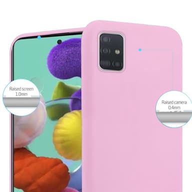 Skal Samsung Galaxy A72 4G / 5G Fodral Case (Rosa)