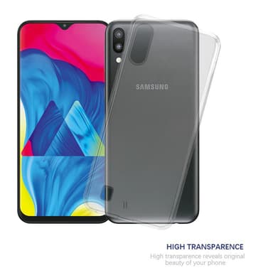 Samsung Galaxy A10 / M10 Skal Fodral Case (Transparent)