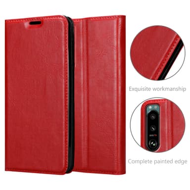 Sony Xperia 5 III Skal Fodral Case (Röd)