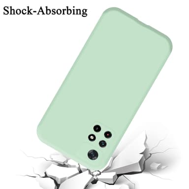 Xiaomi POCO M4 PRO 5G Skal Fodral Case (Grön)