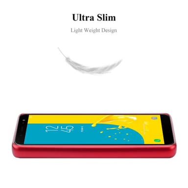 Skal Samsung Galaxy J6 2018 Fodral Case (Röd)