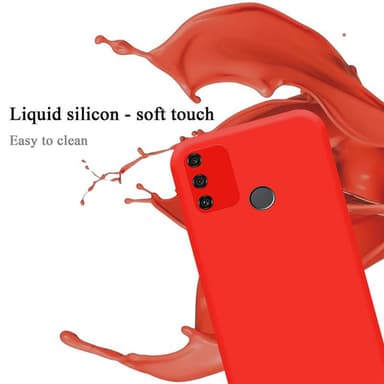 Honor 9A Skal Fodral Case (Röd)