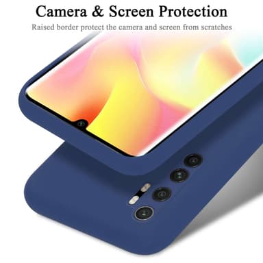 Xiaomi Mi NOTE 10 LITE Skal Fodral Case (Blå)