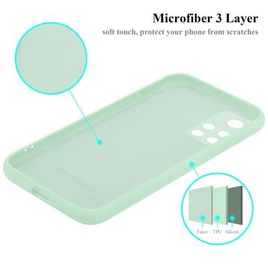 Xiaomi POCO M4 PRO 5G Skal Fodral Case (Grön)