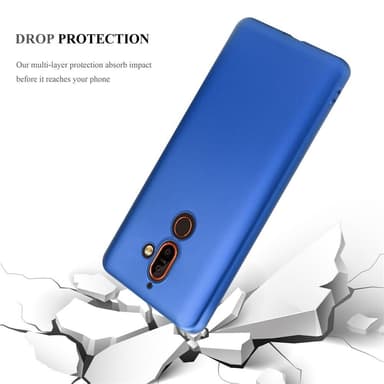 Skal Nokia 7 PLUS Fodral Case (Blå)