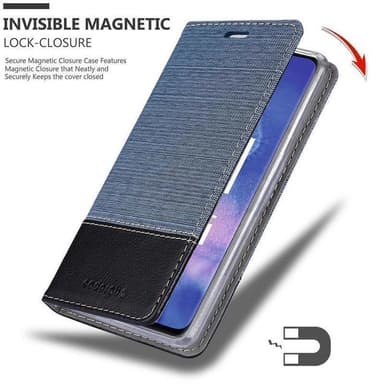 Huawei MATE 20 PRO Plånboksfodral Skal (Blå)