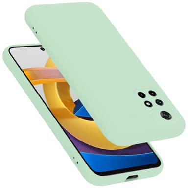 Xiaomi POCO M4 PRO 5G Skal Fodral Case (Grön)