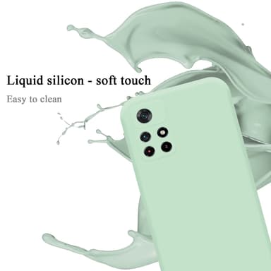 Xiaomi POCO M4 PRO 5G Skal Fodral Case (Grön)
