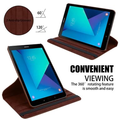 Skal Samsung Galaxy Tab S3 (9.7 tum) Fodral Case (Brun)