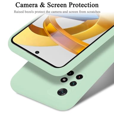 Xiaomi POCO M4 PRO 5G Skal Fodral Case (Grön)