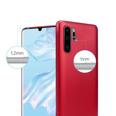 Skal Huawei P30 PRO Fodral Case (Röd)