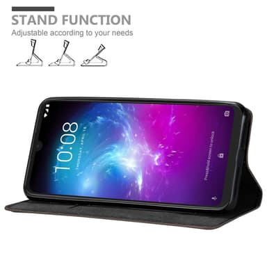 ZTE Blade A7 2019 Skal Fodral Case (Brun)