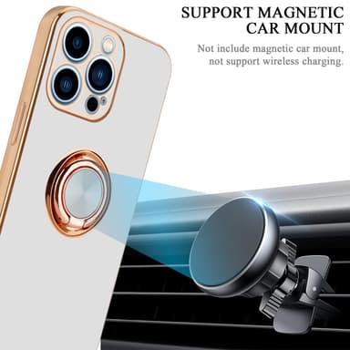 iPhone 13 PRO Skal Fodral Case (Vit)
