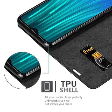 Xiaomi RedMi NOTE 8 PRO Skal Fodral Case (Svart)