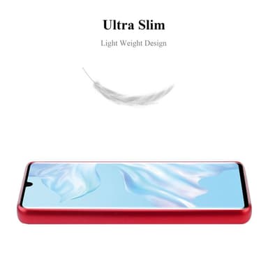Skal Huawei P30 PRO Fodral Case (Röd)
