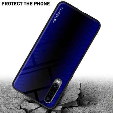 Huawei P30 Skal Fodral Case (Lila)