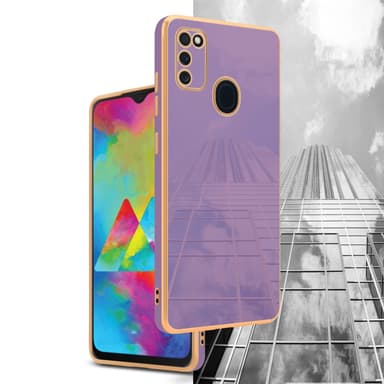 Samsung Galaxy M21 / M30s Skal Fodral Case (Lila)