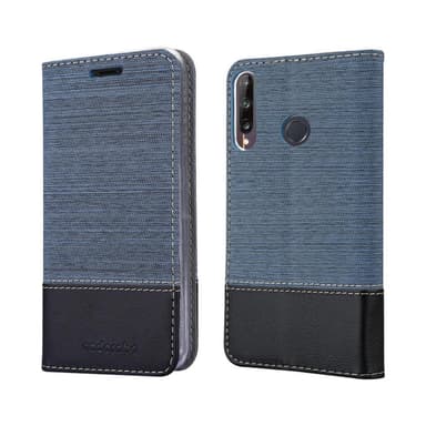 Huawei P40 LITE E Plånboksfodral Skal (Blå)