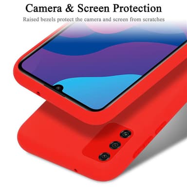 Honor 9A Skal Fodral Case (Röd)