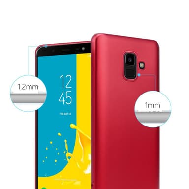 Skal Samsung Galaxy J6 2018 Fodral Case (Röd)