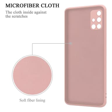 Skal Samsung Galaxy A51 4G / M40s Fodral Case (Rosa)