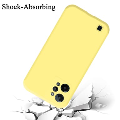 Realme C31 Skal Fodral Case (Gul)