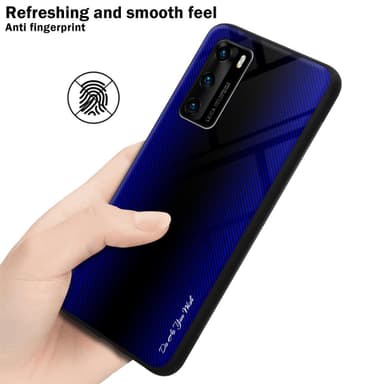 Huawei P40 Skal Fodral Case (Lila)