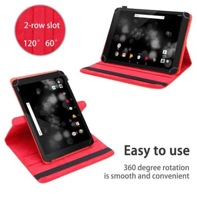 Trekstor PrimeTab P10 (10.1 tum) Skal Fodral Case (Röd)