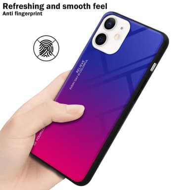 iPhone 12 MINI Skal Fodral Case (Svart)
