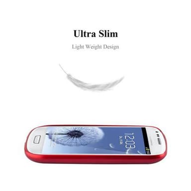 Skal Samsung Galaxy S3 MINI Fodral Case (Röd)