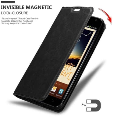 Samsung Galaxy NOTE 1 Skal Fodral Case (Svart)