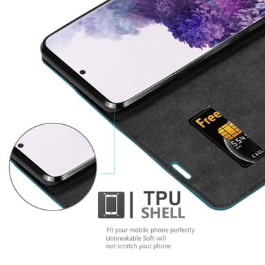 Samsung Galaxy S20 PLUS Skal Fodral Case (Turkos)