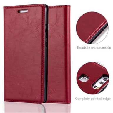 Huawei P9 Skal Fodral Case (Röd)