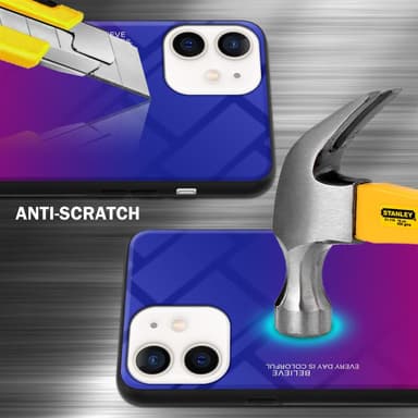 iPhone 12 MINI Skal Fodral Case (Svart)