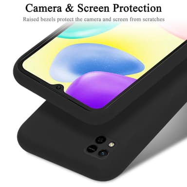 Xiaomi RedMi 9C / RedMi 10A Skal Fodral Case (Svart)