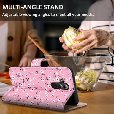 Huawei MATE 20 LITE Plånboksfodral Skal (Rosa)