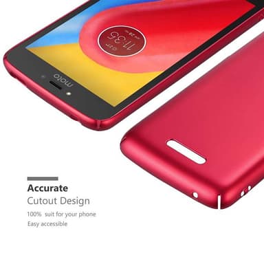 Motorola MOTO C PLUS Skal Fodral Case (Röd)