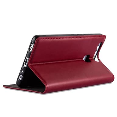 Huawei P9 Skal Fodral Case (Röd)