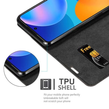 Huawei P SMART 2021 Skal Fodral Case (Brun)