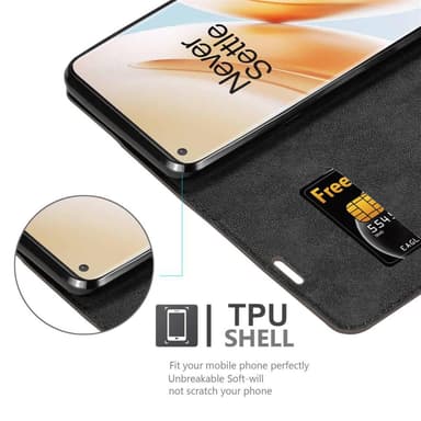 OnePlus 8 PRO Skal Fodral Case (Brun)