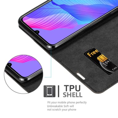 Huawei P SMART S Skal Fodral Case (Brun)