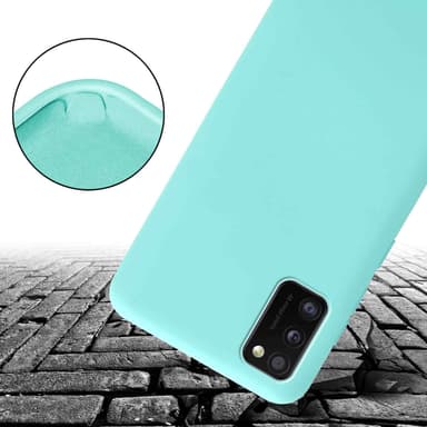 Samsung Galaxy A51 4G / M40s Skal Fodral Kedja (Turkos)