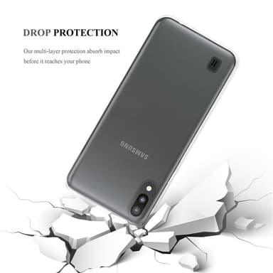Samsung Galaxy A10 / M10 Skal Fodral Case (Transparent)