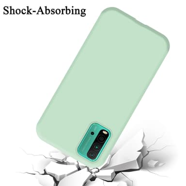 Xiaomi RedMi 9T / POCO M3 Skal Fodral Case (Grön)