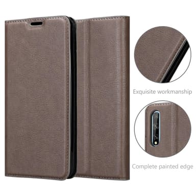 Huawei P SMART S Skal Fodral Case (Brun)