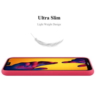 Skal Huawei P20 LITE 2018 / NOVA 3E Fodral Case (Röd)