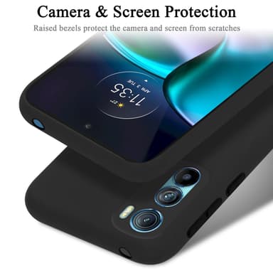 Motorola EDGE 30 Skal Fodral Case (Svart)